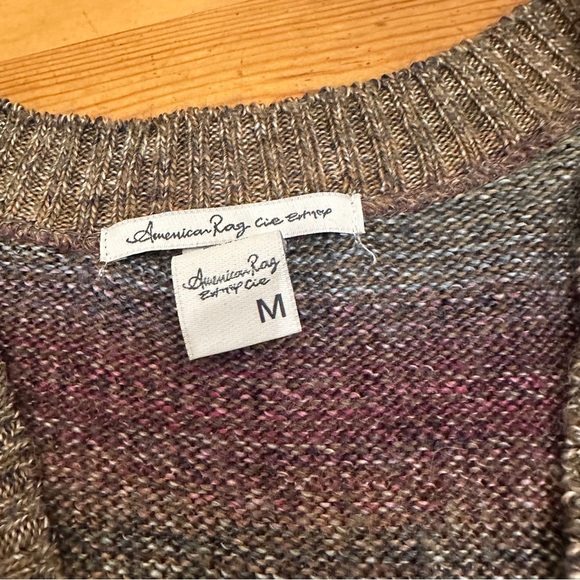 American Rag Multicolor Knit Cardigan Sweater - Picture 7 of 8